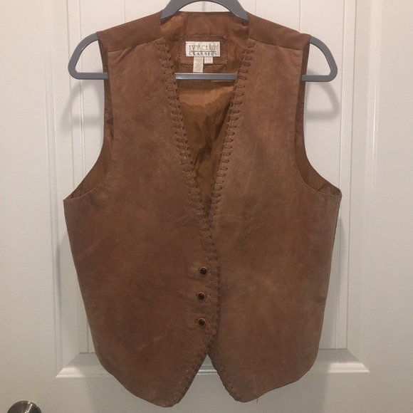 Ivy club leather vest - Picture 1 of 8